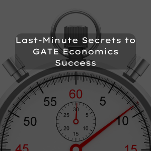 GATE Economics, GATE Economics Success Tips